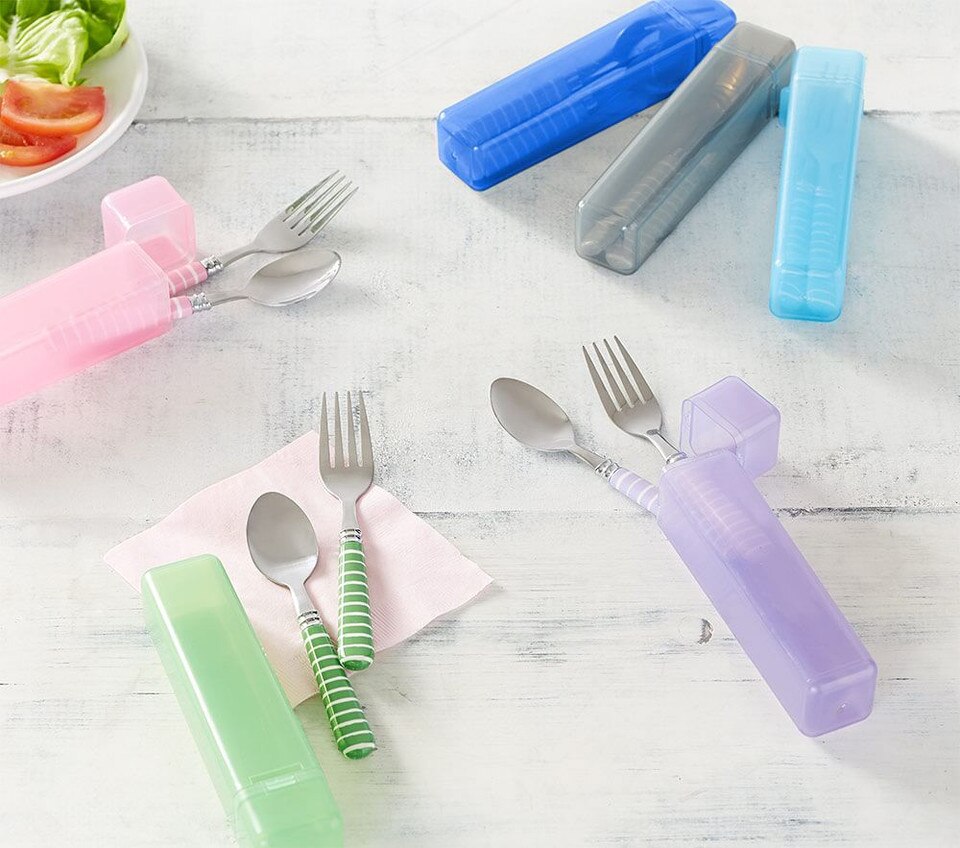 Cutlery & Carrying Case Set Pottery Barn Kids AU